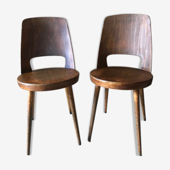 Pair of Baumann Mondor chairs