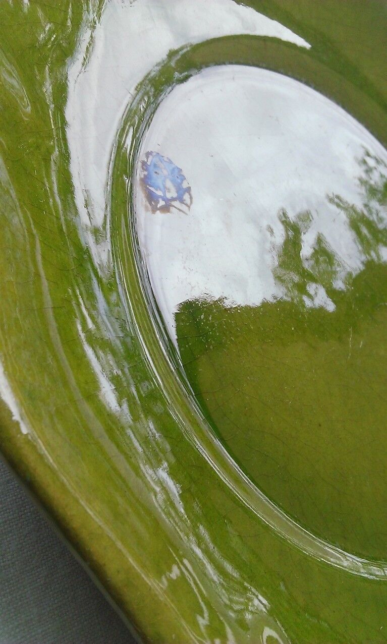 6 flat plates green BIOT