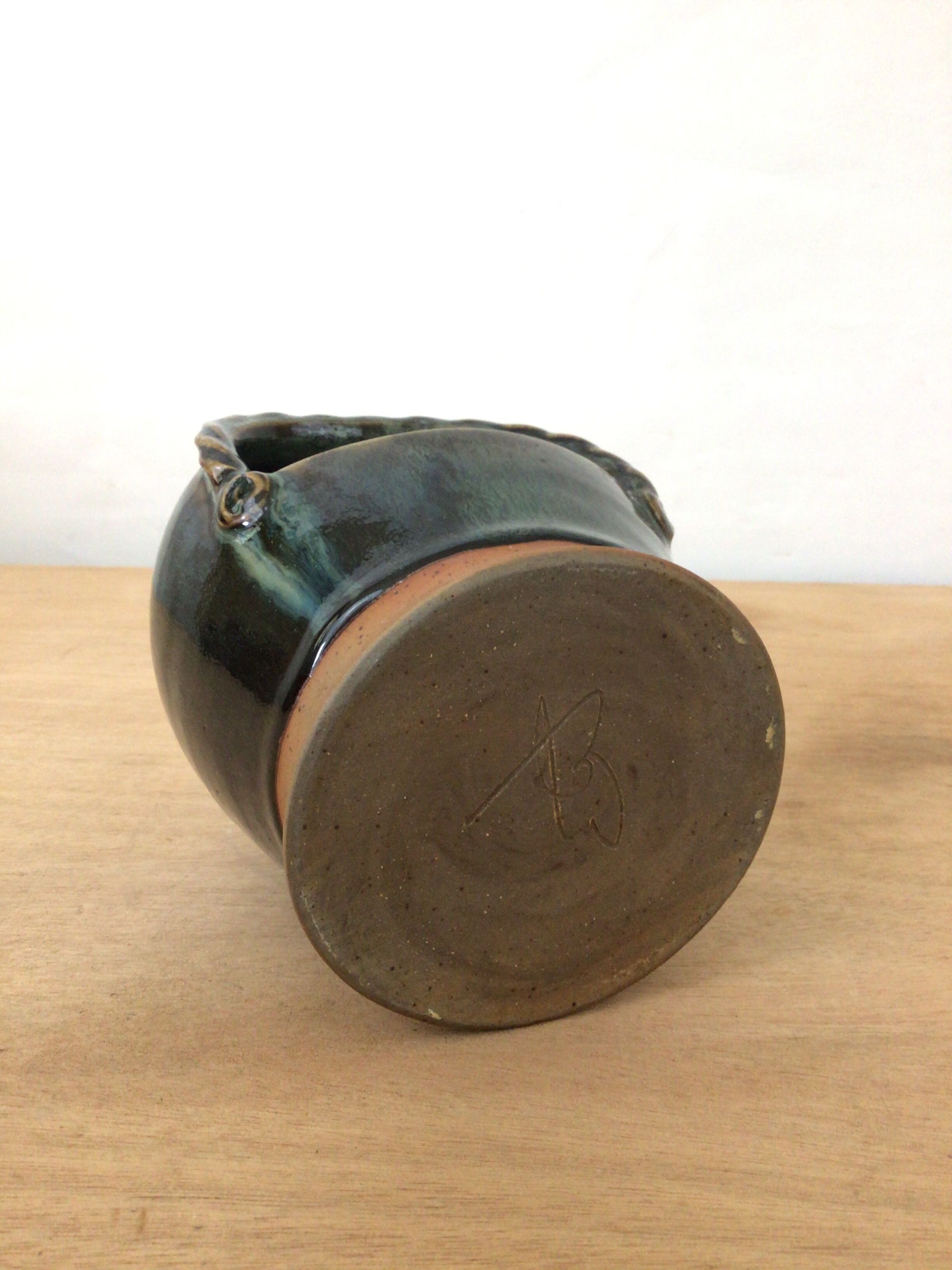 Salt pot in sandstone Puisaye Marina Tellier