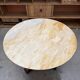 Table en laiton et onyx années 50