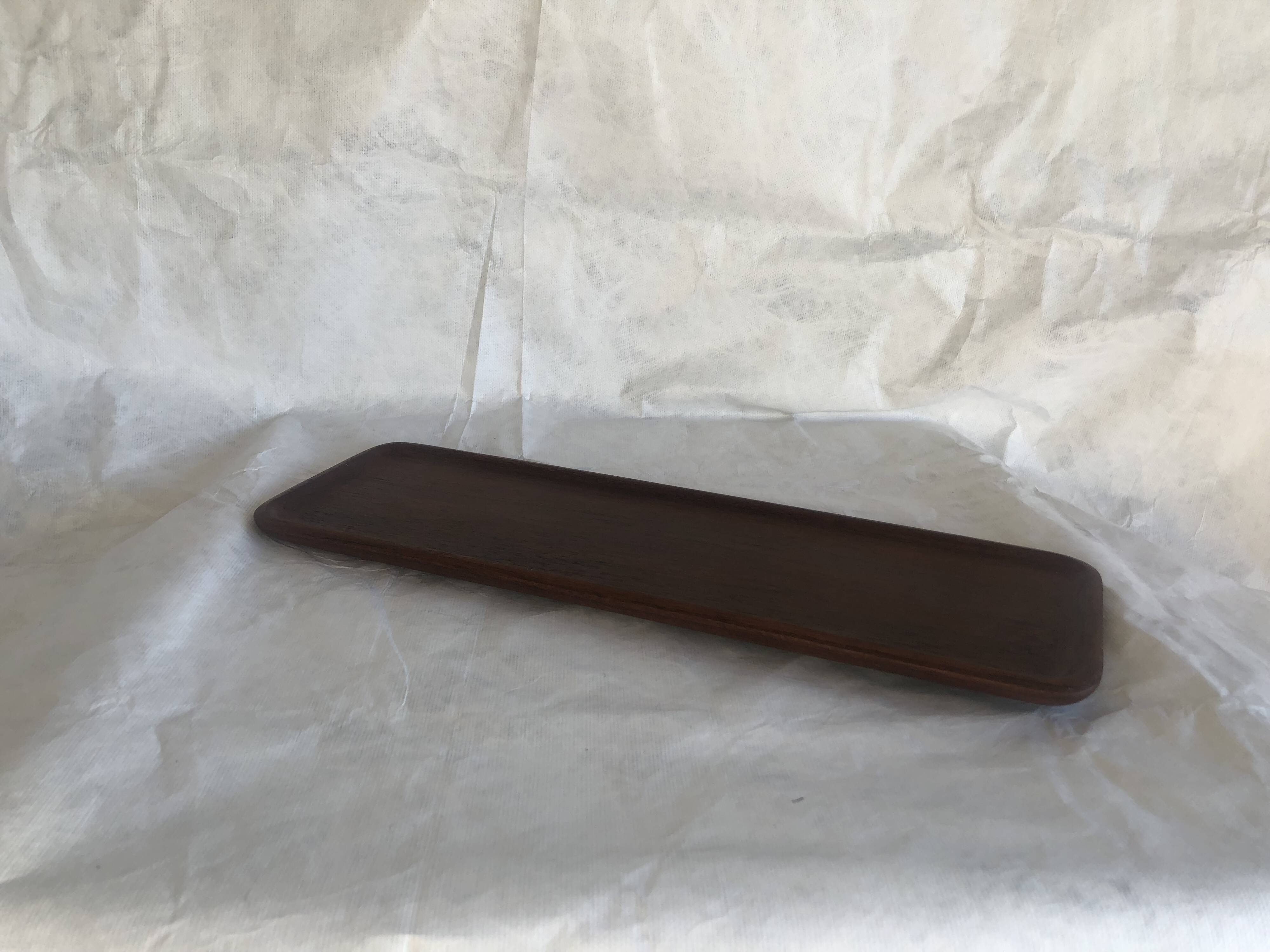 Vintage teak tray, Scandinavian design