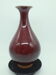 Vase China ceramic ox blood H. 32cm