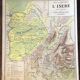 🌍 Old Arthaud map, 1930, Vidal type - France, Isère (Dauphiné)