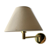 Golden wall lamp