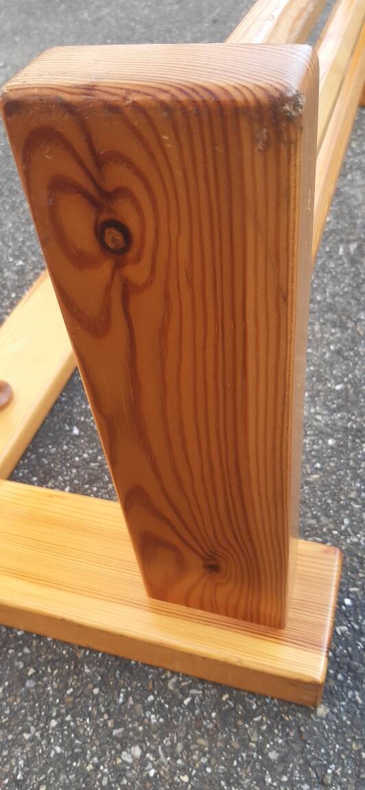 Scandinavian coat rack by Glas Mäster Markaryd