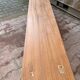 Wooden bench
