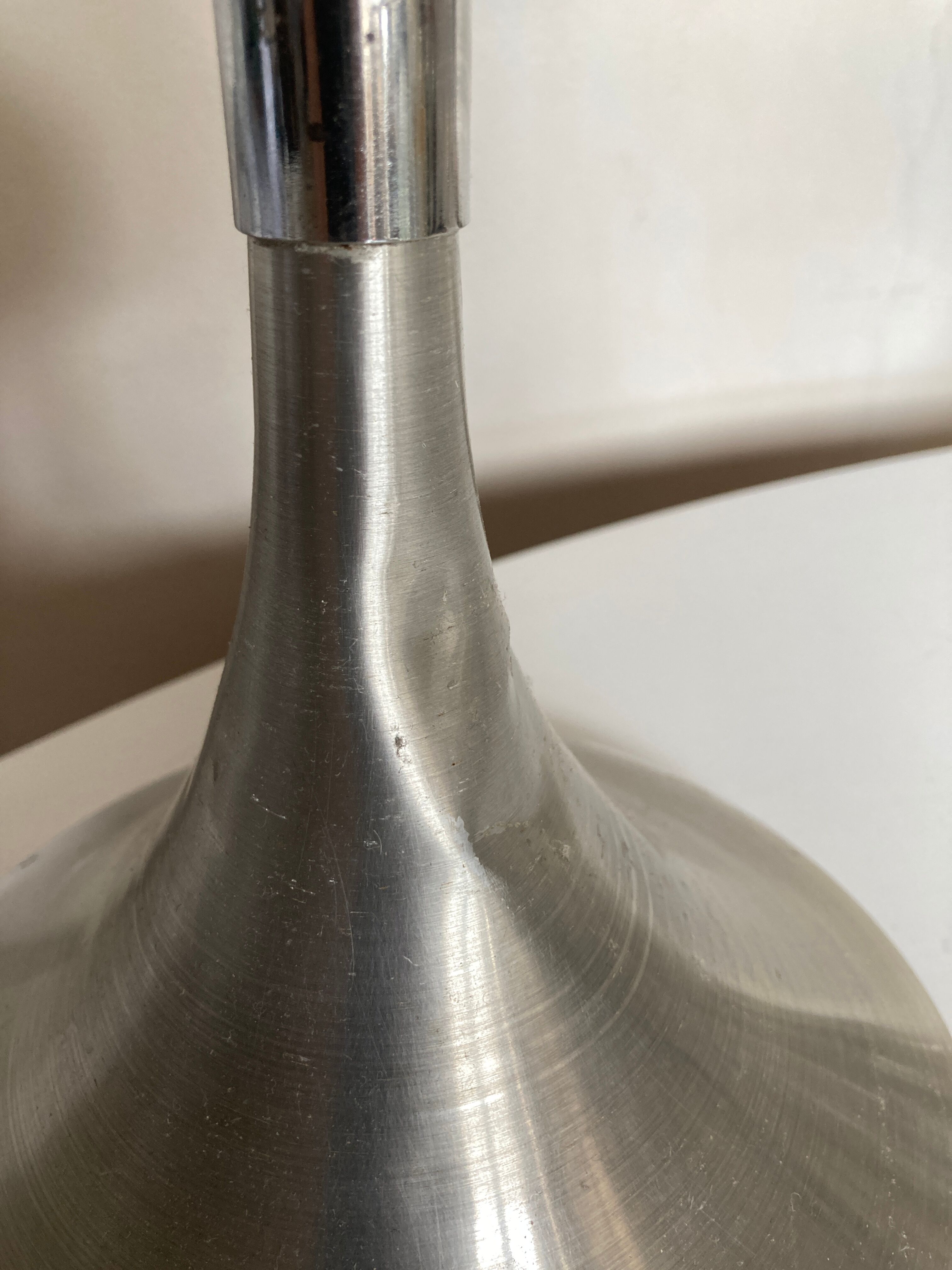 Living room lamp 1970 Space Age foot tulip H45cm