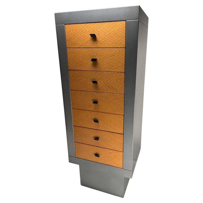 Settimanale Chest of Drawers attributed to Matteo Thun for Bieffeplast, 1985