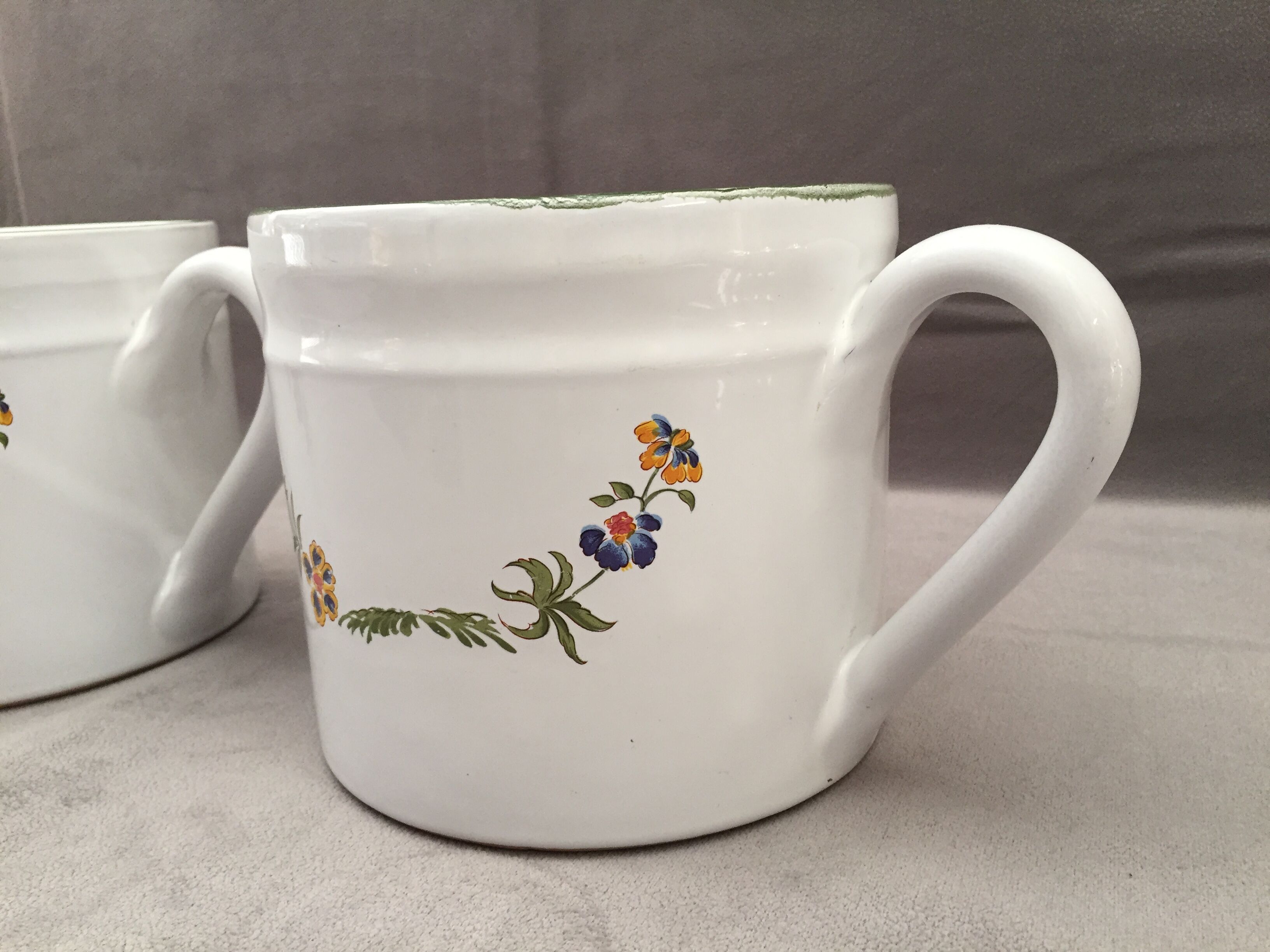 Two ceramic mug pot covers mugs mugs vases