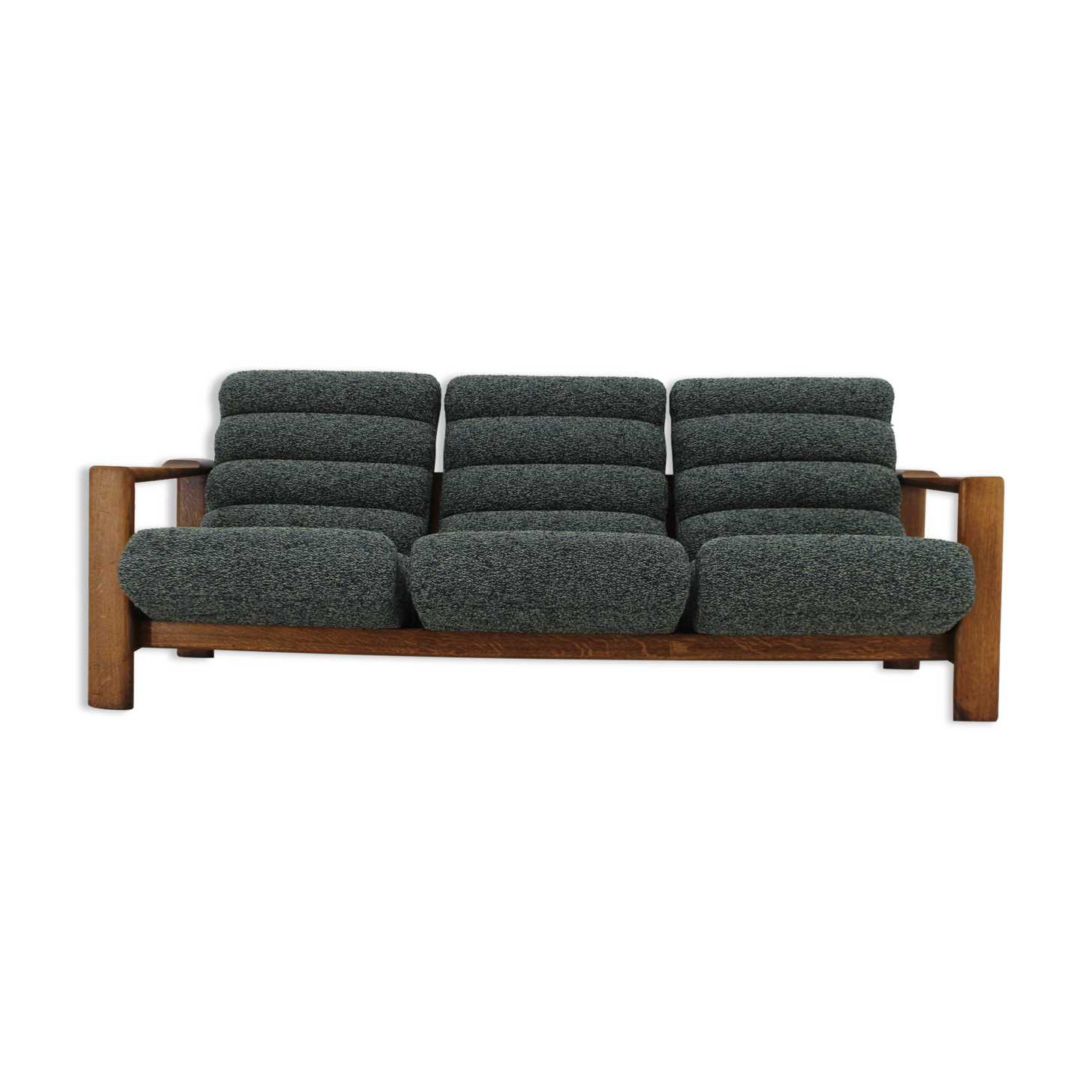 1960s 3-seater oak sofa, Finland
