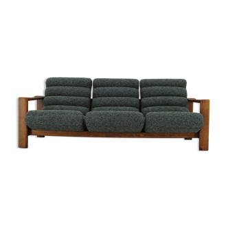 1960s 3-seater oak sofa, Finland