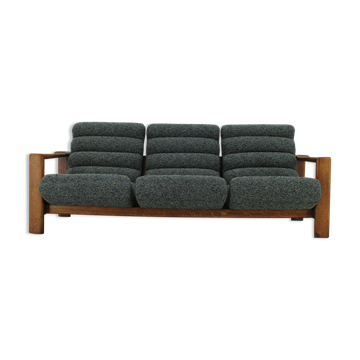 1960s 3-seater oak sofa, Finland
