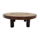 Ceramic coffee table by Roger Capron model Herbarium
