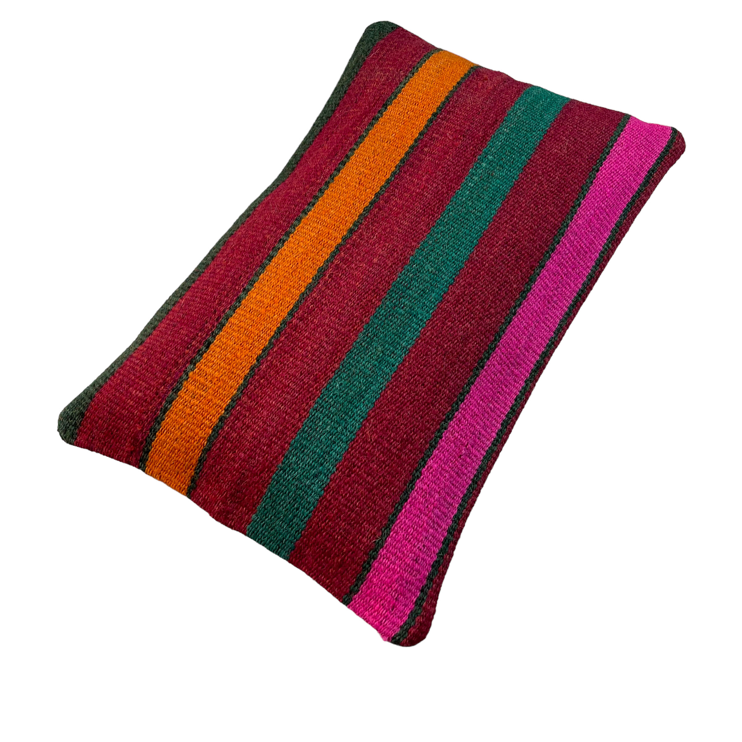 Vintage turkish handmade cushion cover , 30 x 50 cm