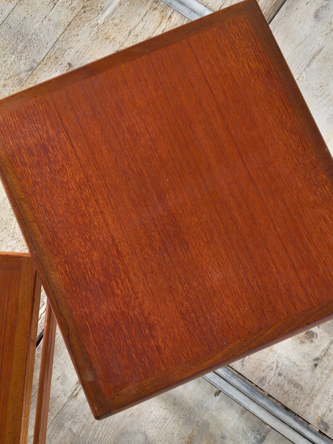 Vintage mid-century nesting tables