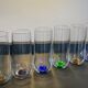 Series of 6 vintage glasses Murano Salviati years 60-70