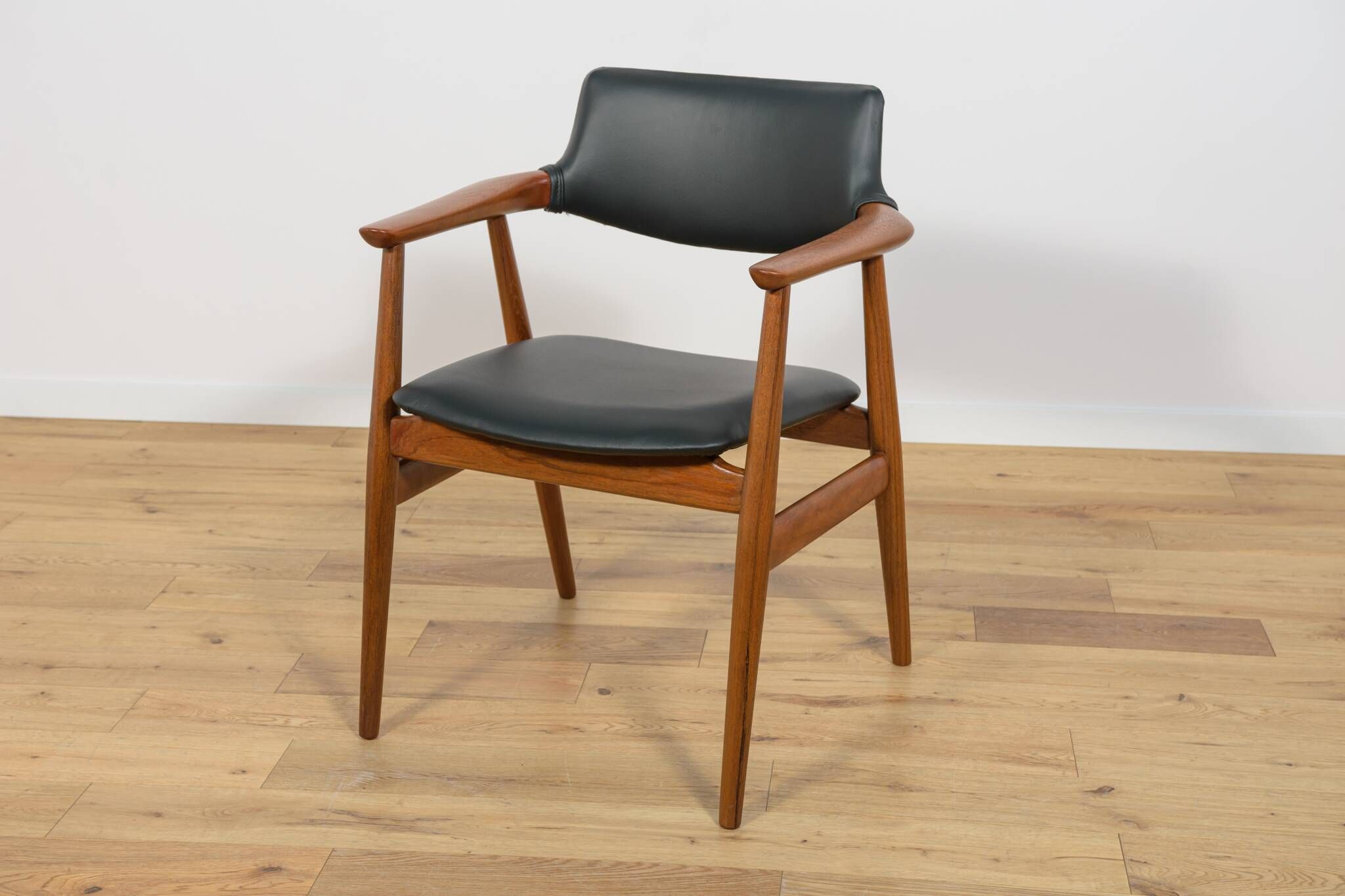 Mid century Teak Dining Chairs Model GM11 by Svend Åge Eriksen for Glostrup, 1950s, Set of 6