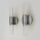 Pair of Rabalux Aphrodite double tube LED wall lights