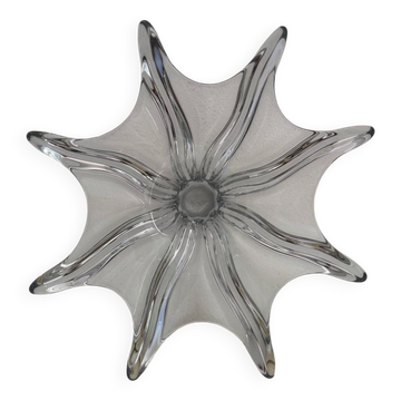 Coupe étoile en cristal de Vannes, années 60