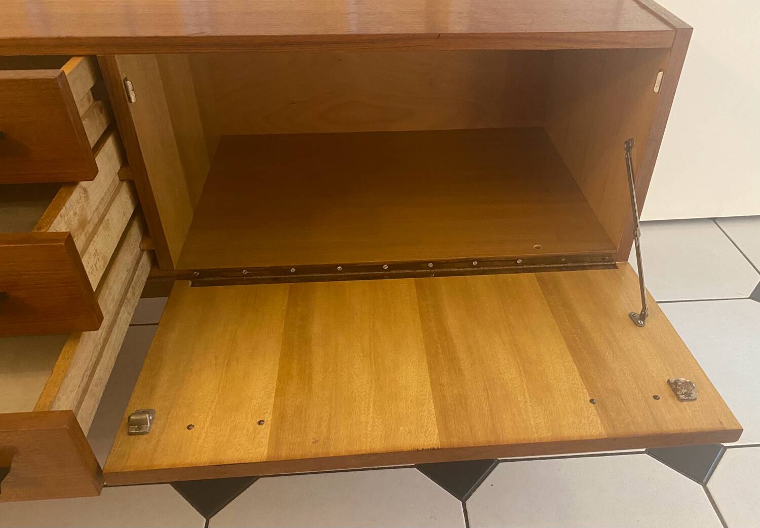 Vintage Scandinavian sideboard