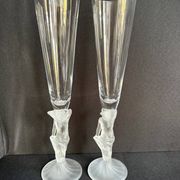 Champagne flutes Amour de Deutz sold in sets of 2.