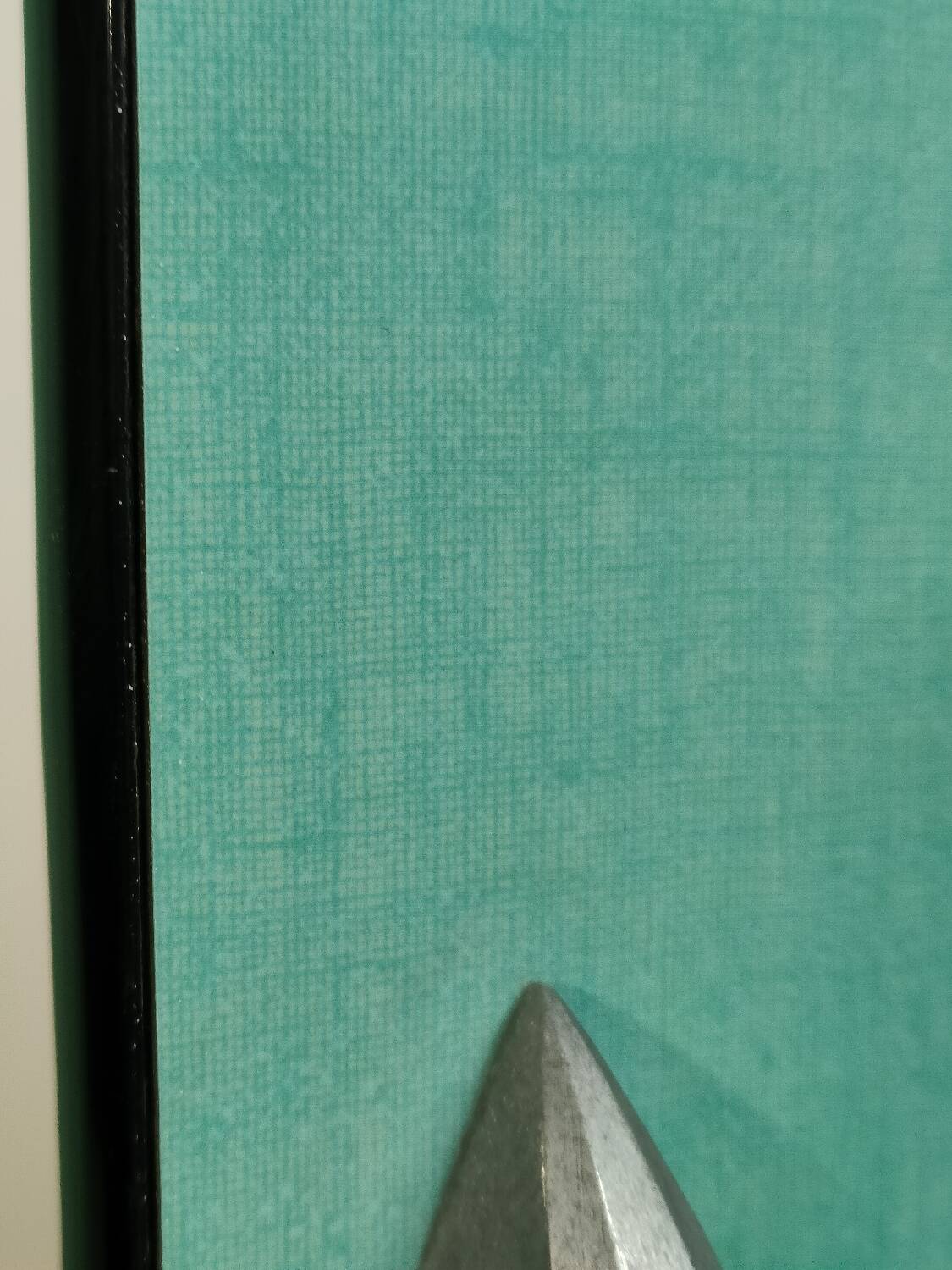 Green Formica cupboard or sideboard - 1960s