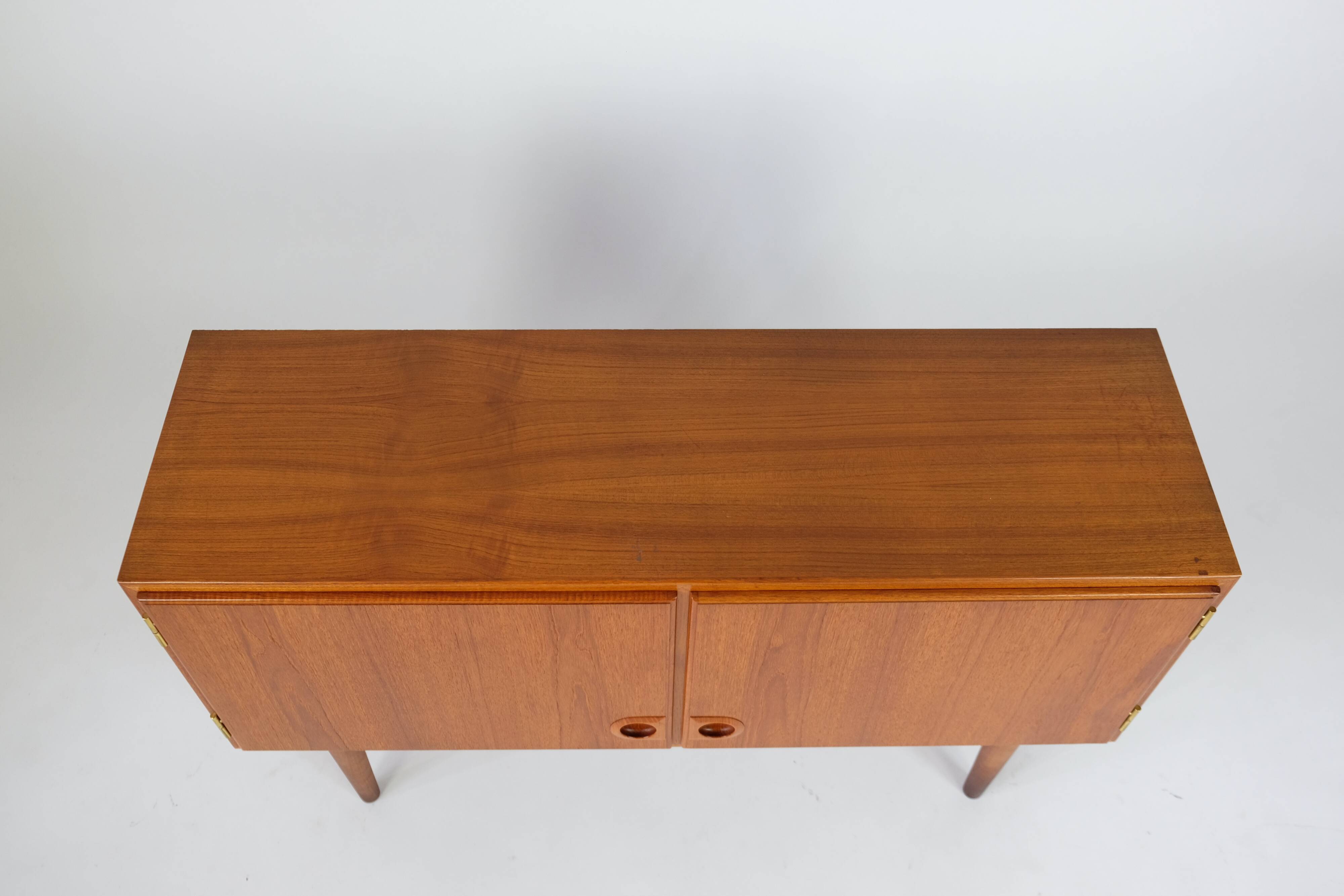 Danish Teak Kommode Sideboard E. Boisen Vintage 70er Design