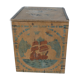 Old wooden transport crate