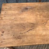 Antique farmhouse table with 3 drawers