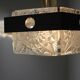1970s Czechoslovak Kamenický Šenov Cut Glass and Chrome Pendant Light