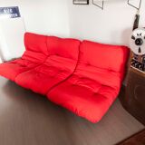 Marsala sofa Ligne roset Ducaroy restored