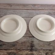 Paire de plats Terre de Fer