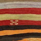 Old Turkish narrow Kilim Runner 347x49 cm shabby chic, vintage kelim