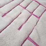 Berber bohemian handmade wool rug 250 X 150 CM