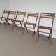 5 x folding chair 60s