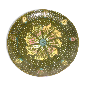 ceramic dish of S.Miguel 1977 Vallauris