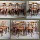 6 Baumann chairs n°105 years 30