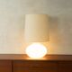 1970s table lamp, Heinz Josef Ohm, Glashütte Limburg, vintage