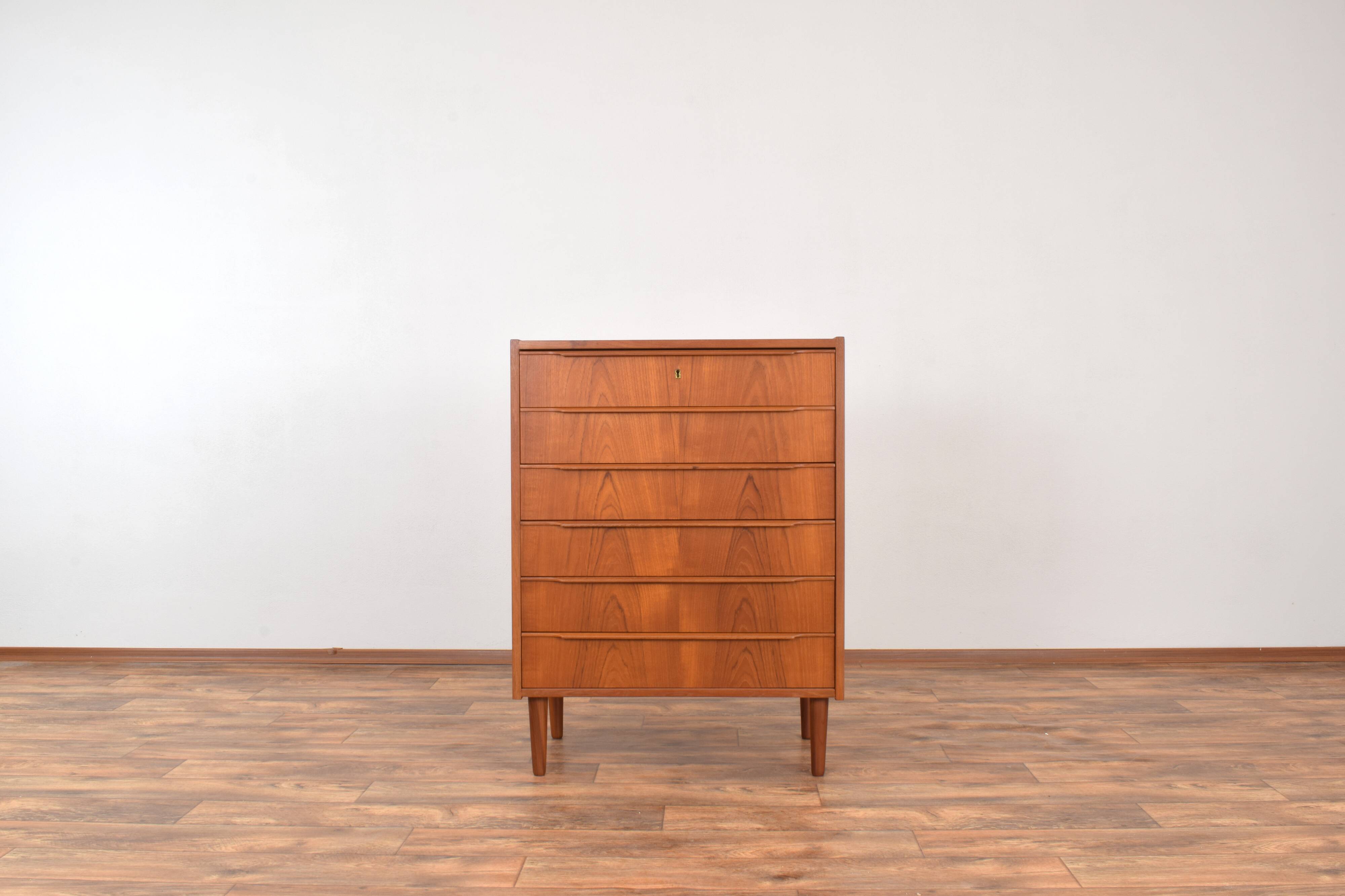 Mid-Century Danish Teak Chest of Drawers, 1960s