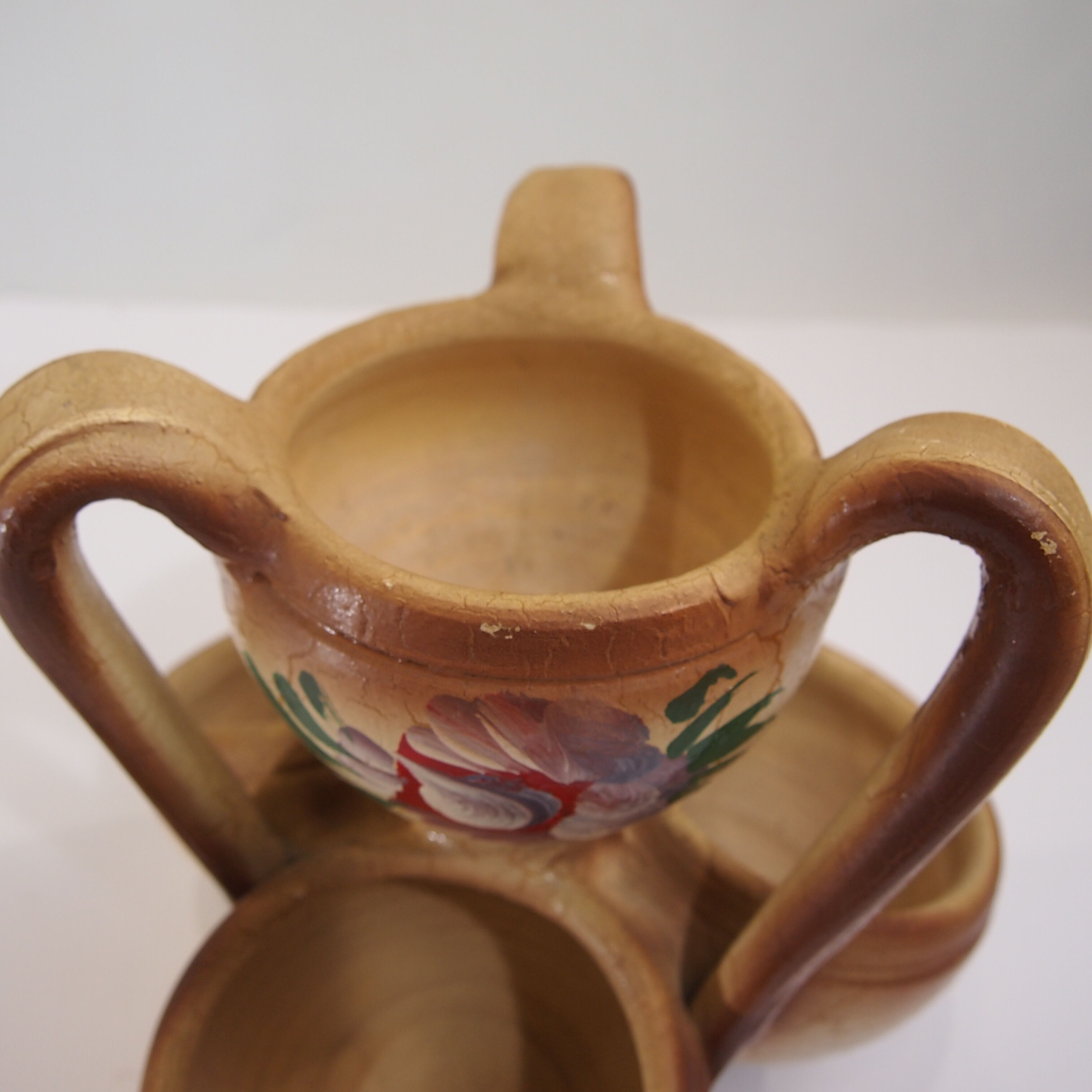 Terracotta flower pot /vintage
