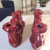 Ceramic candle holders