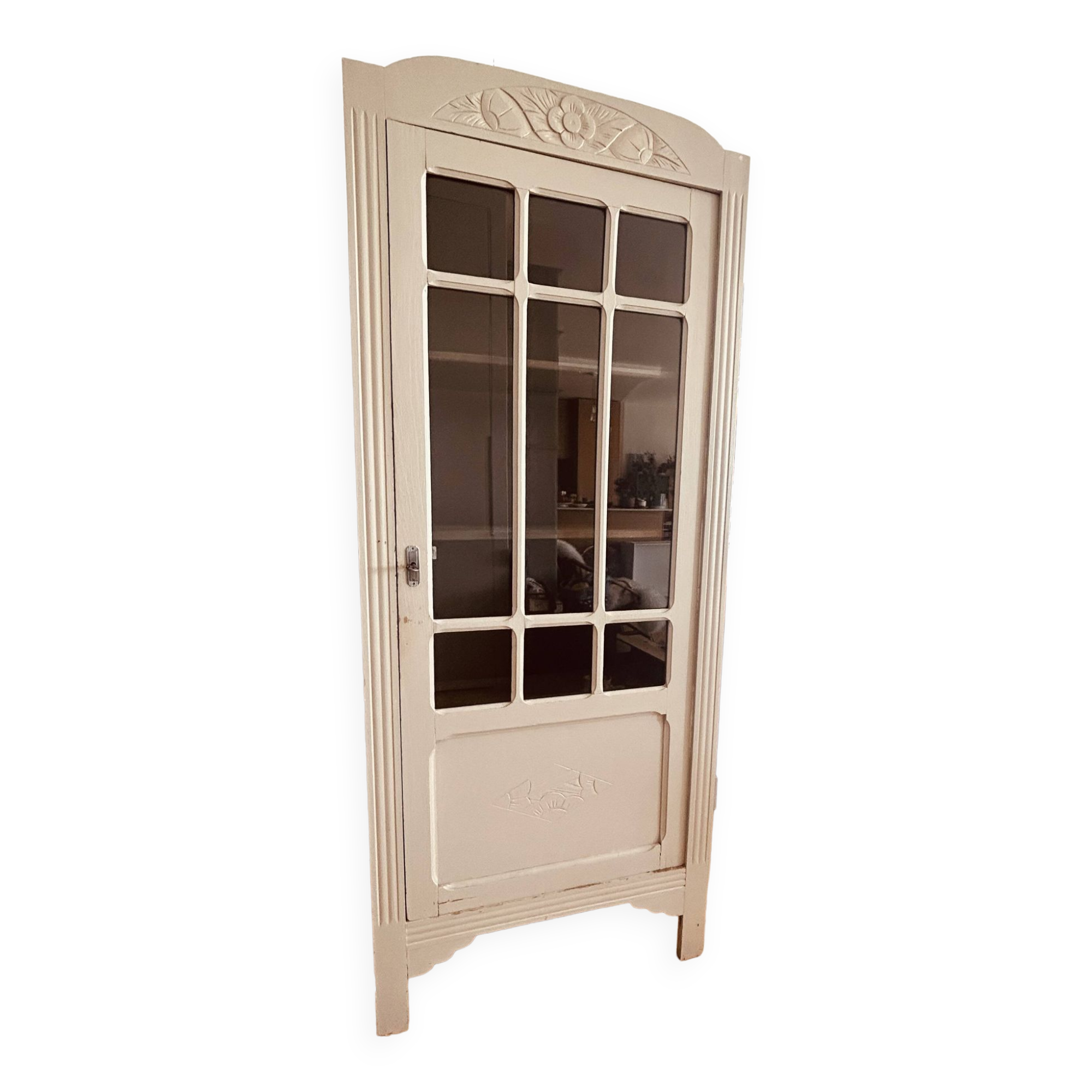 Glazed art deco bonnetier