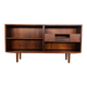 Vintage Danish mid-century retro rosewood bookcase 1960s