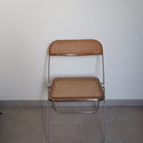 Chair plia Castelli caning Giancarlo Pirreti