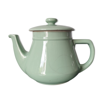 Vintage teapot 50-60s pastel green