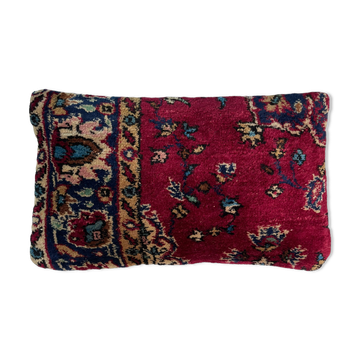 Housse de coussin de tapis turc vintage 30 x 50 cm
