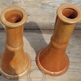 Sandstone candlesticks