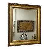 Mirror with stucco feathers  64x74cm