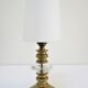 lamp gilded bronze crystal and opaline style neo classic vintage