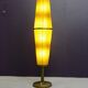 Totem floor lamp from the 60s in yellow granite methacrylate.